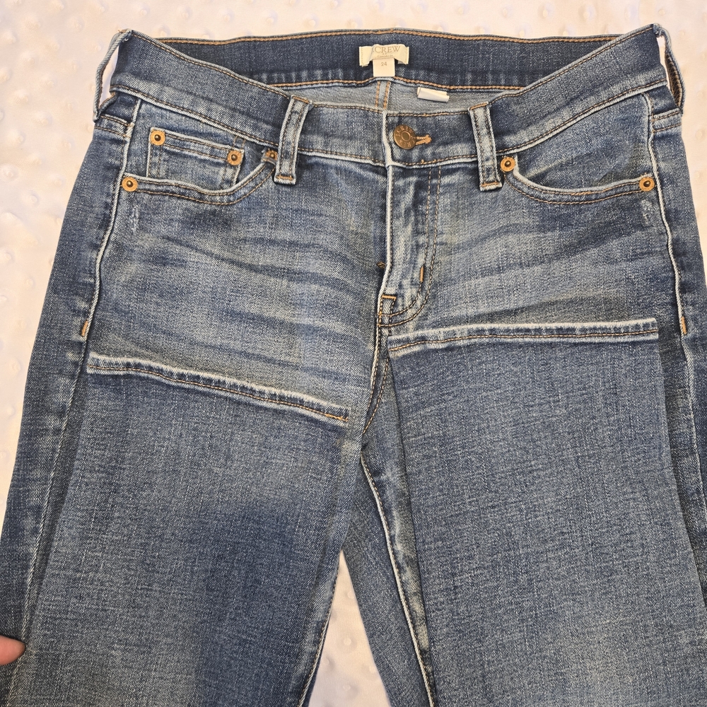 J.‎ Crew Medium Blue Straight Leg Jeans